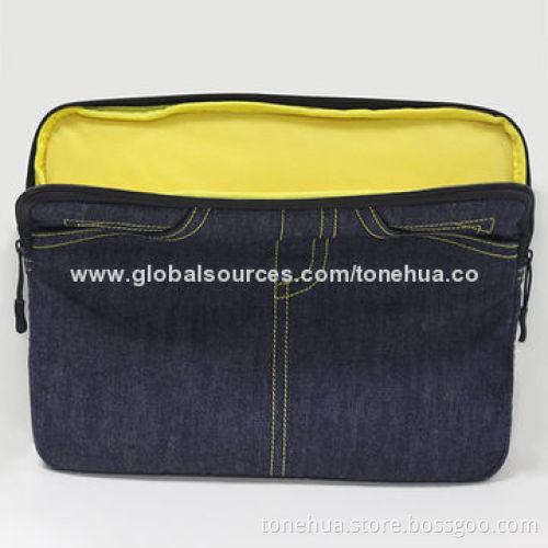 Fashion cowboy elements jean tablet bag, convenient and practical